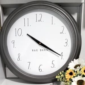 SOLD Rae Dunn wall clock